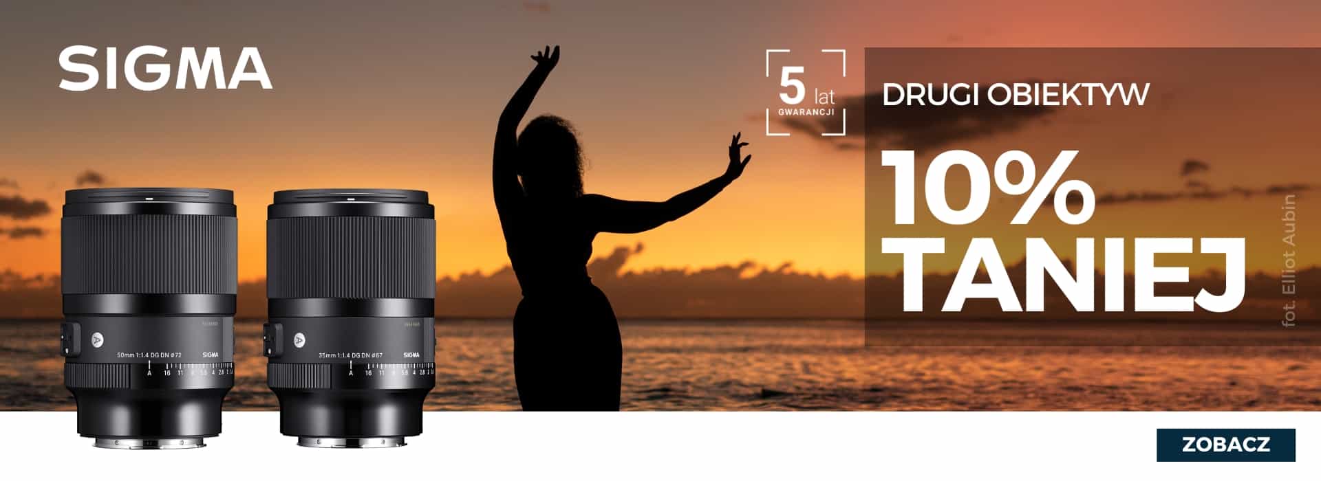 Rabat 10% na drugi obiekty Sigma